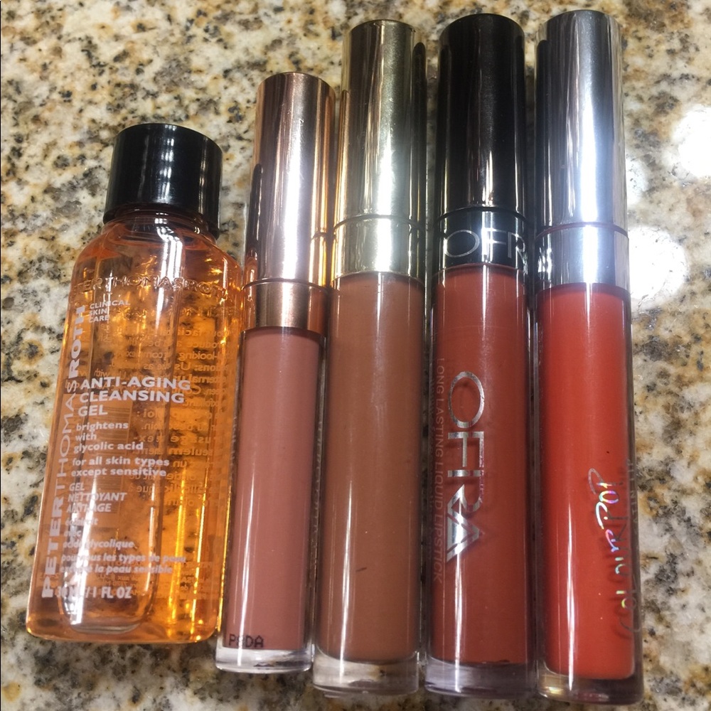 Colourpop lipsticks ofra atomic makeup